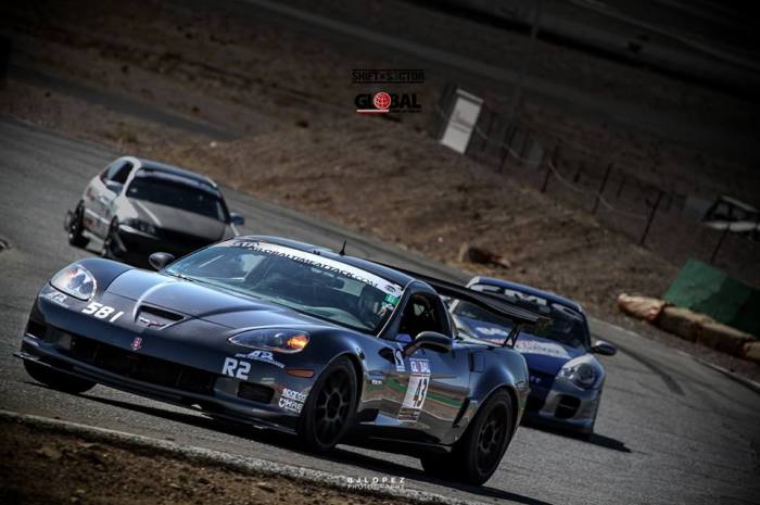 stephanie car on track